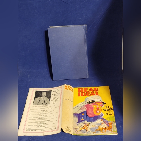 Vintage P.C. Wren BEAU IDEAL Frederick Stokes 1928 HC W/DJ Good Condition - Picture 11 of 12